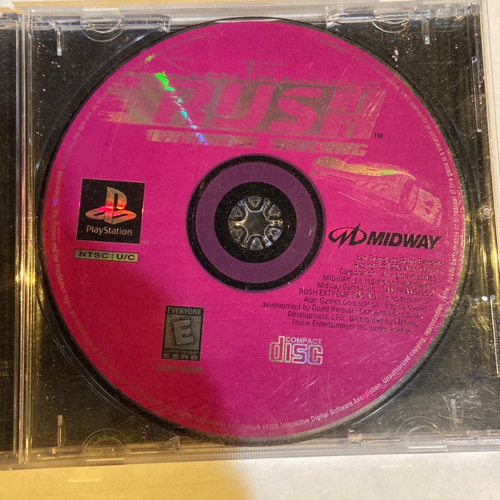 PlayStation one rush extreme racing